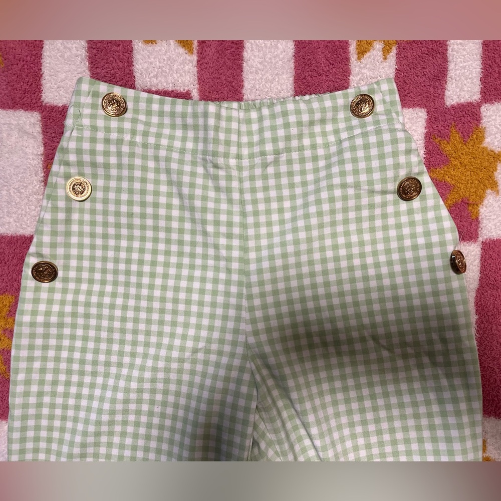 Zara Gingham Trousers